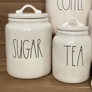 Rae Dunn Sugar & Tea Canisters